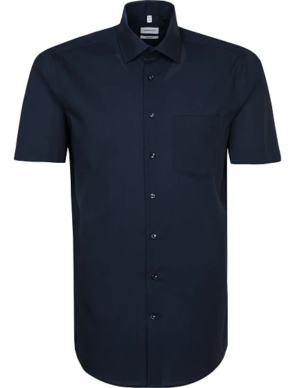 Seidensticker Shirt Regular SSL Košeľa s krátkym rukávom 78.3001 tmavomodrá Seidensticker Shirt Regular SSL Košeľa s krátkym rukávom 78.3001 tmavomodrá