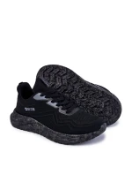 Lekkie Męskie Buty Sportowe Big Star KK174018 Czarne