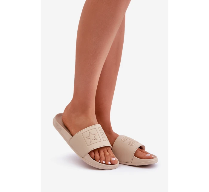 Pěnové Dámské Pantofle Big Star model 21676330 Béžové - Big Star Shoes
