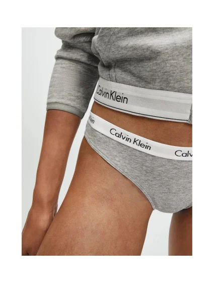 Dámske nohavičky D1618E-020 šedá - Calvin Klein Dámske nohavičky D1618E-020 šedá - Calvin Klein