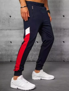 FashionStreet pánske tmavomodré tepláky UX3200