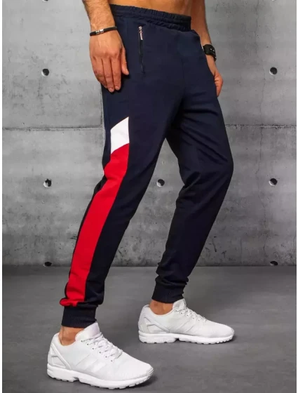 Pánské tmavě modré tepláky Dstreet model 21963039 - FashionStreet Pánské tmavě modré tepláky Dstreet model 21963039 - FashionStreet