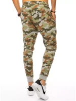 Pánské teplákové kalhoty moro green Dstreet model 21963484 - FashionStreet