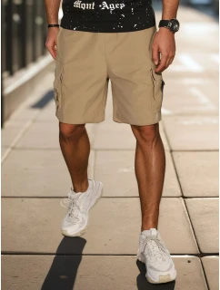 Pánske textilné bojové šortky khaki FashionStreet SX2505