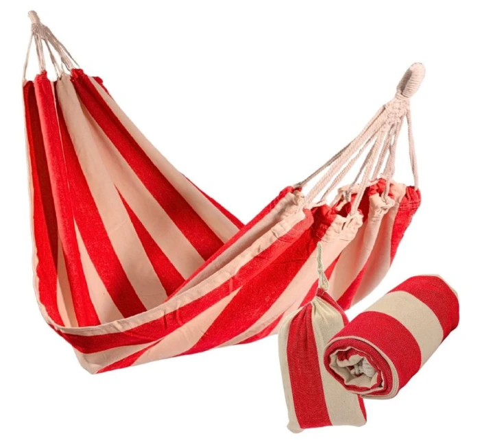 1 OSOBNÝ ZÁHRADNÝ HAMMAK 200x100 cm s krytom 1064031