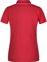 JN Dámské piqué polo s kontrastní légou 02.0 red/white model 22489063 - Daiber