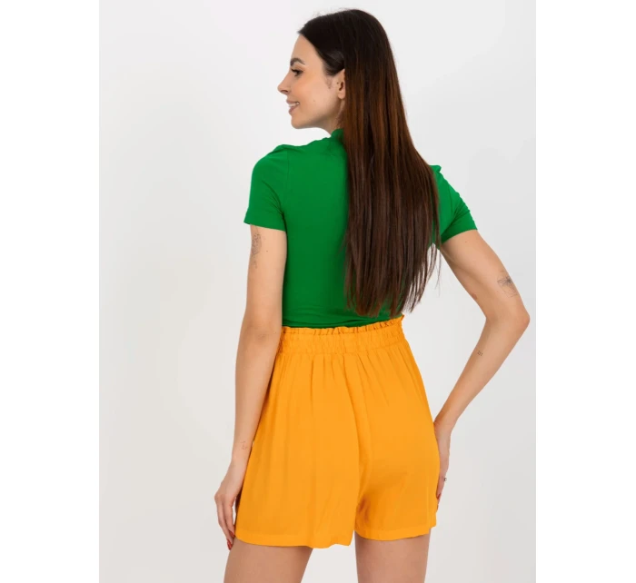 Šortky model 18371985 světle oranžová - FPrice Šortky model 18371985 světle oranžová - FPrice
