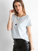 Tričko RV TS 4662.86 svetlo modrá