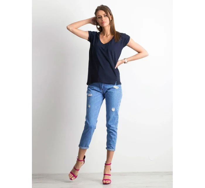 Tričko RV TS 4839.10P tmavo modrá