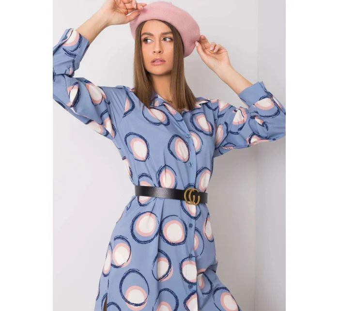 Dámske košeľové šaty 12765 - FPrice