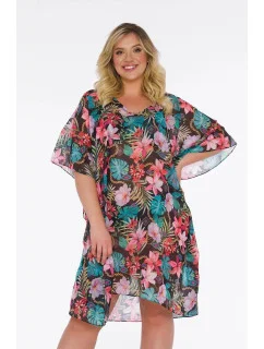 Dámske pareo 15 D83T- 43 black great - Self