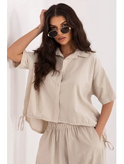 Košeľa s krátkym rukávom model 226019 Taliansko Moda