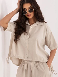 Košeľa s krátkym rukávom model 226019 Taliansko Moda