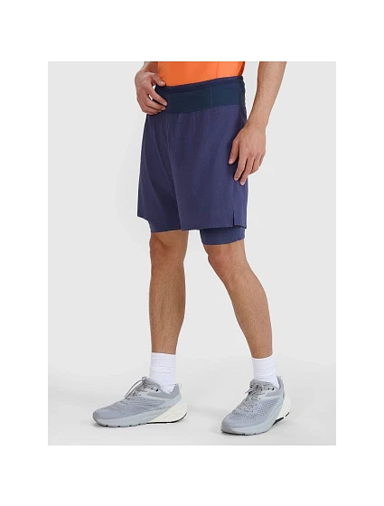 Pánske rýchloschnúce outdoorové bežecké šortky 4F 4FWSS25TFSHM0880-22S