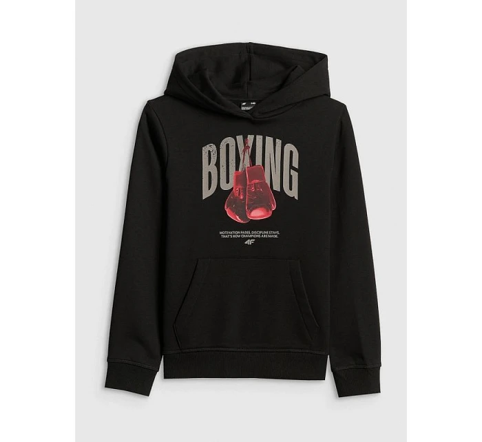 Chlapčenská mikina s kapucňou 4F 4FJRSS26TSWSM2904-20S