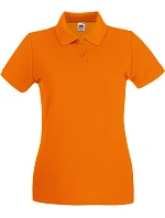 LadyFit Premium Polo Dámské piqué polo model 22442209 orange - Fruit of the Loom LadyFit Premium Polo Dámské piqué polo model 22442209 orange - Fruit of the Loom