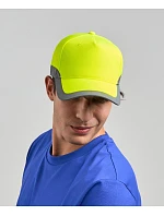 Atlantis Headwear Helpy-S 5-panelová bezpečnostná čiapka 33.0280 tmavomodrá