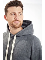 M 73 Mikina s kapucí  charcoal grey melange model 22514755 - Mantis