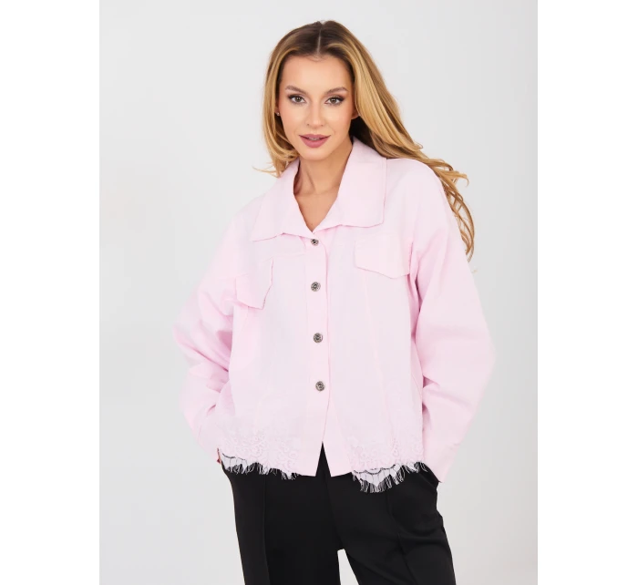 IT KR bunda FL10001.54 svetlo ružová