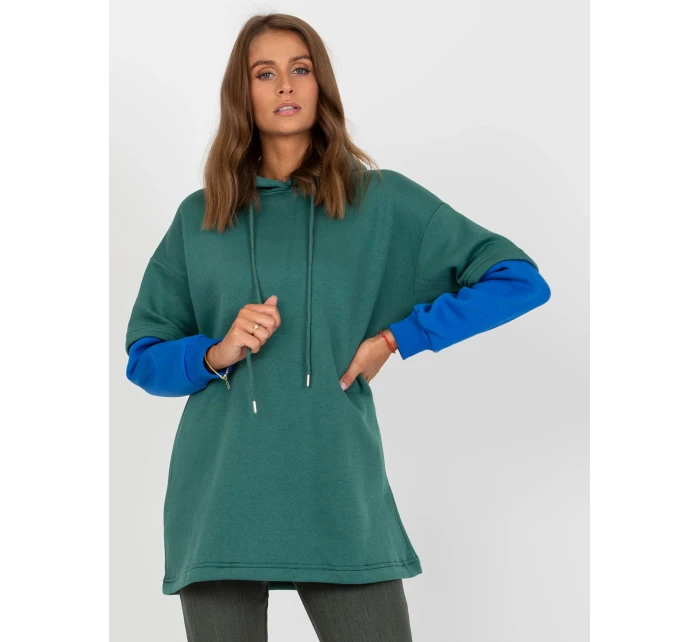 Mikina RV BL 8232.27X tmavo zelená