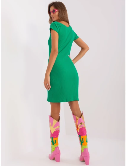 Sukienka RV SK model 18728155 zielony - FPrice Sukienka RV SK model 18728155 zielony - FPrice