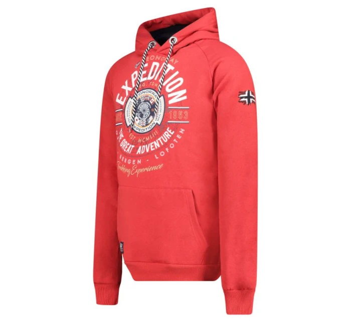 Geografické Nórsko Galdemar DB 100 M WZ3020H/GN-Red Mikina