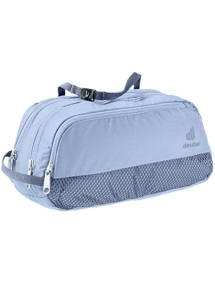 Cestovná kozmetická taška Deuter Wash Bag Tour III, fleece/bluejay Cestovná kozmetická taška Deuter Wash Bag Tour III, fleece/bluejay