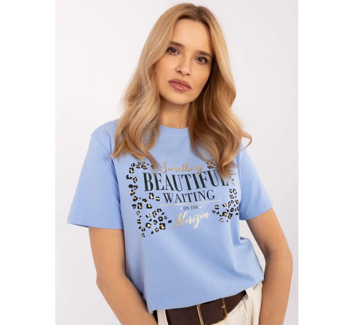 Blúzka CLM BZ 0039.48 svetlo modrá