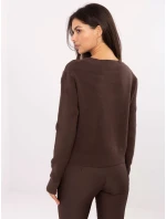 Jumper IT SW 98300.69 tmavohnedý Jumper IT SW 98300.69 tmavohnedý