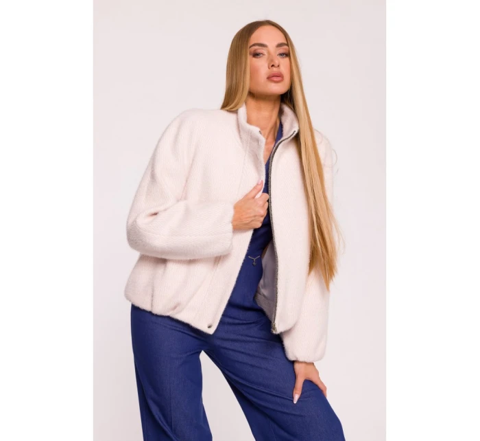 Kabát béžový model 21296215 - Moe Kabát béžový model 21296215 - Moe