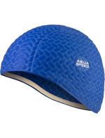 AQUA SPEED Plavecká čiapka pre dlhé vlasy Bombastic Tic-Tac Navy Blue