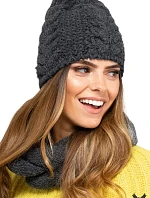 Dámska šál IDAHO grafitová - Kamea