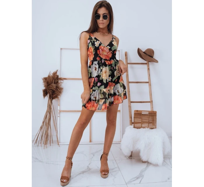 MADI šaty čierne FashionStreet EY1615 MADI šaty čierne FashionStreet EY1615