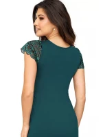 Dámska nočná košeľa Melania zelená - Donna Dámska nočná košeľa Melania zelená - Donna