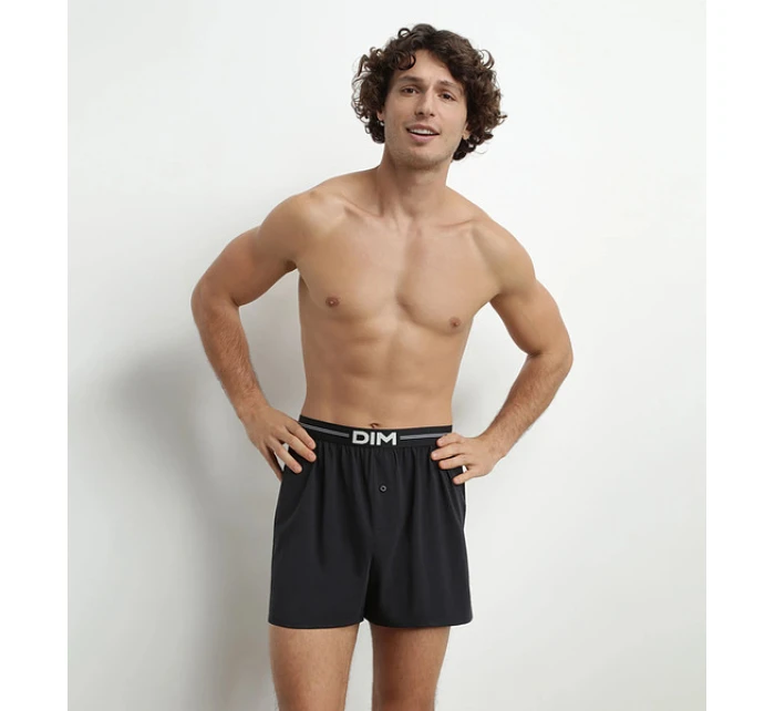 Pánske voľné boxerky DIM ICONS LOOSE BOXER - DIM - čierne