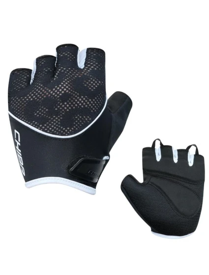 Rukavice CHIBA LADY GEL čierno-biele XS