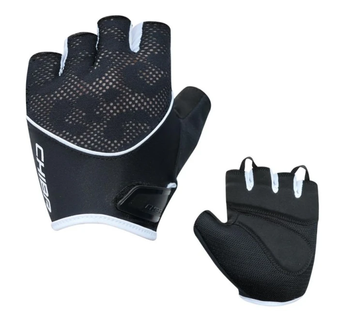 Rukavice CHIBA LADY GEL čierno-biele XS