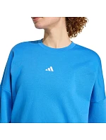 Dámska mikina adidas Essentials Small Logo Feelcozy modrá KC5280