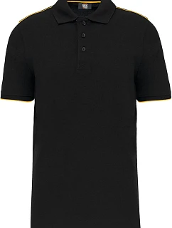 270 Pánské pracovní piqué polo "DaytoDay" model 22423765 black/yellow - WK