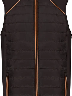 606 Pracovní hybridní vesta "DaytoDay" model 22431731 black/orange - WK
