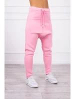 Sada model 18746957 kalhot světle růžová - K-Fashion Sada model 18746957 kalhot světle růžová - K-Fashion
