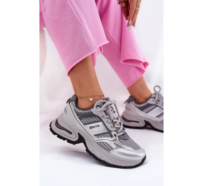 Dámské Tenisky Big Star model 21692129 Šedé - Big Star Shoes