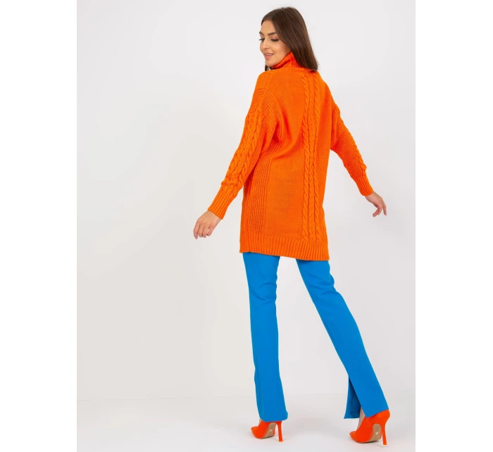 Sweter LC SW model 21755174 pomarańczowy - FPrice