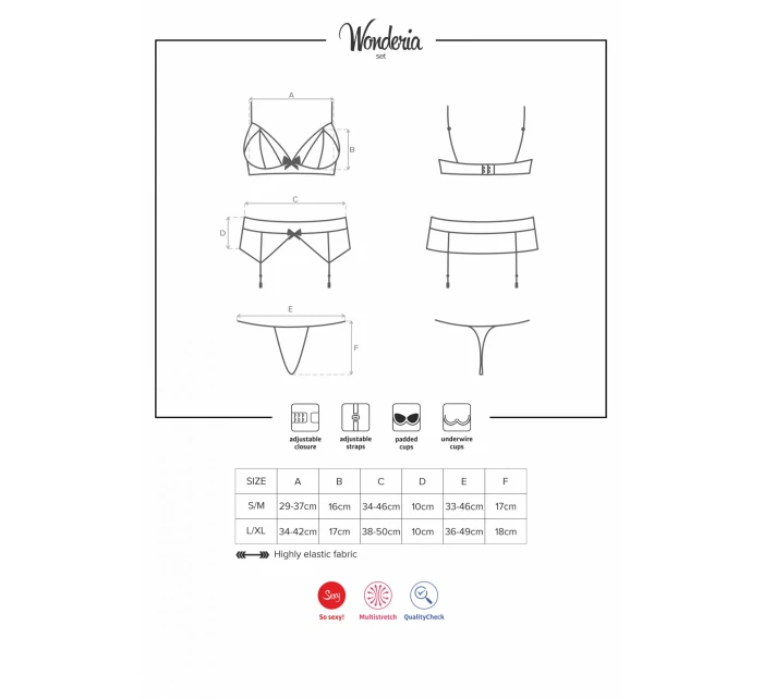 Súprava Wonderia - Obsessive