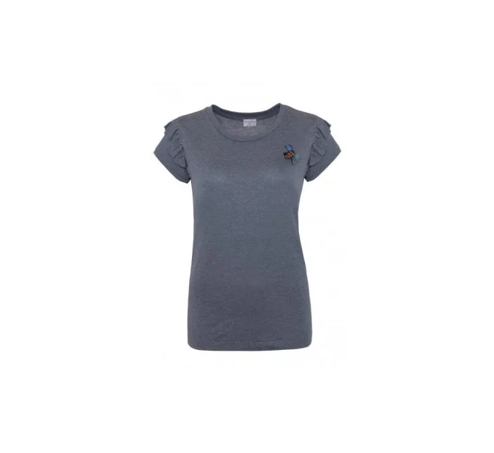 Dámske tričko s volánikmi D1513 - Fresh made Dámske tričko s volánikmi D1513 - Fresh made