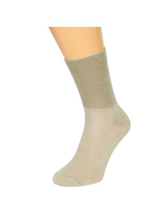 Dámske ponožky D-506 beige - Bratex