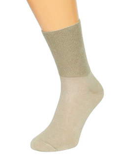 Dámske ponožky D-506 beige - Bratex