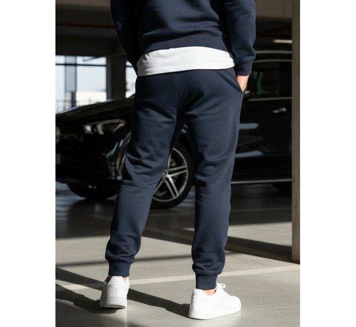 FashionStreet pánske tmavomodré tepláky UX2707 FashionStreet pánske tmavomodré tepláky UX2707