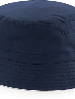 Beechfield B 686 Klobúk „Reversible Bucket Hat“ 53.0686 francúzska námorná modrá/biela