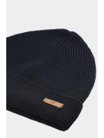 Pánská čepice model 21998092 Černá - 4F Pánská čepice model 21998092 Černá - 4F